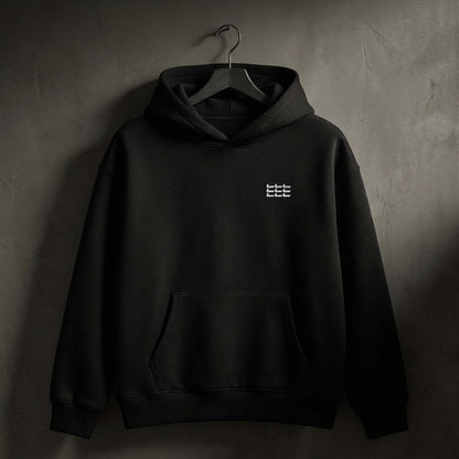 Fragment of Order (Black Embroidered Hoodie)