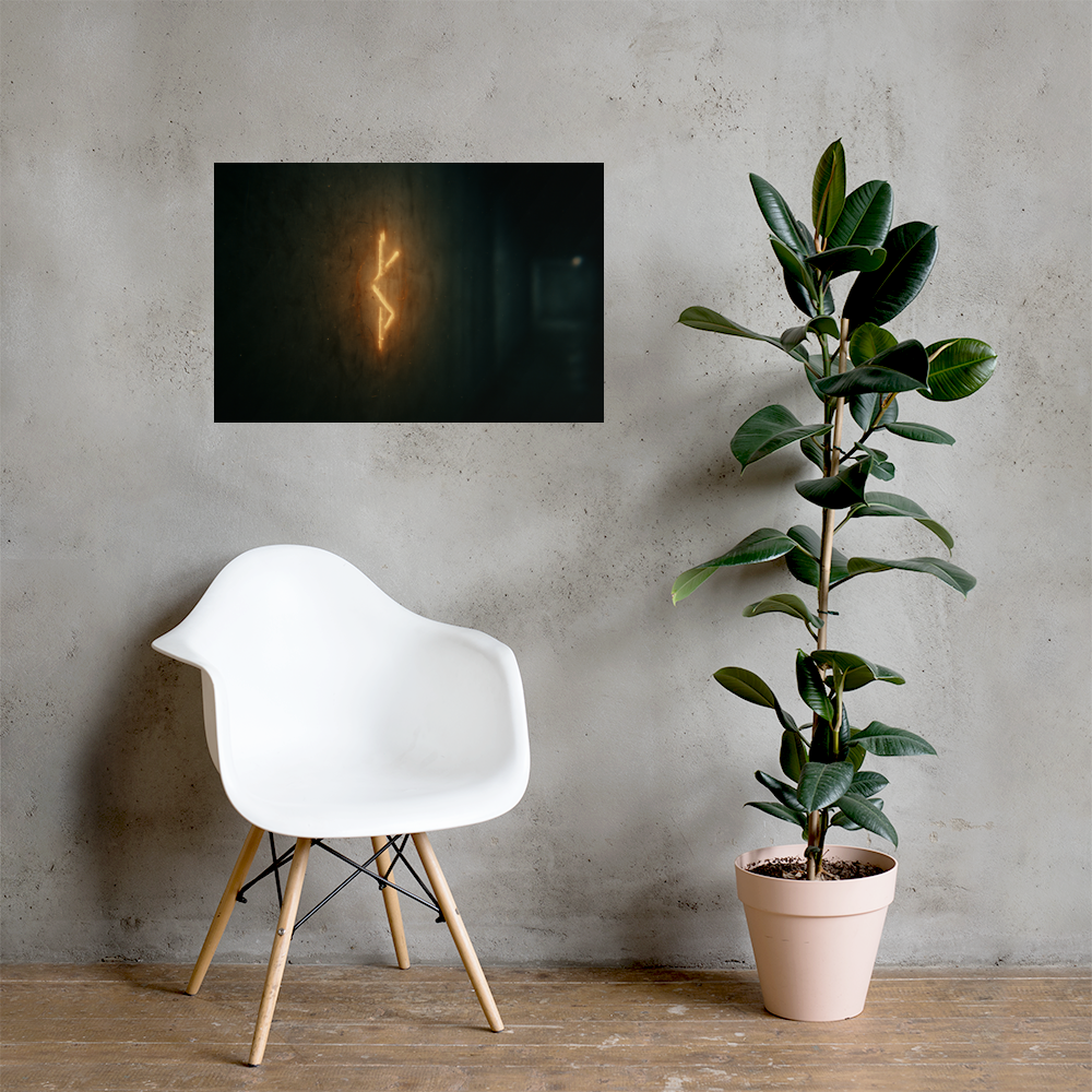 Wall Glyph (Art Print)