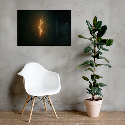 Wall Glyph (Art Print)